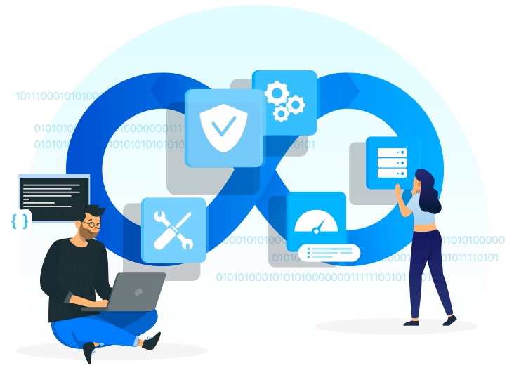 IT Solutions Illustration